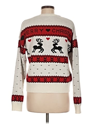 Simplee Pullover Sweater (view 2)