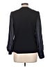Saint + Sofia Black Long Sleeve Blouse Size 8 - photo 2