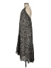 LPA 100% Polyester Animal Print Gray Casual Dress Size XXS - photo 5