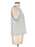Yogalicious Silver Sleeveless T-Shirt Size L - photo 4