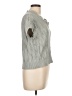 Elie Tahari Gray Pullover Sweater Size L - photo 4