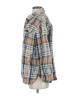 Lucky Brand 100% Cotton Plaid Tan Jacket Size S - photo 5