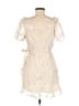 Just Me 100% Polyester Ivory Cocktail Dress Size M - photo 2