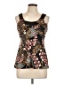 Georgiou Studio Black Sleeveless Top Size L - photo 1