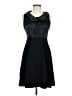 Theory Solid Black Cocktail Dress Size 6 - photo 1