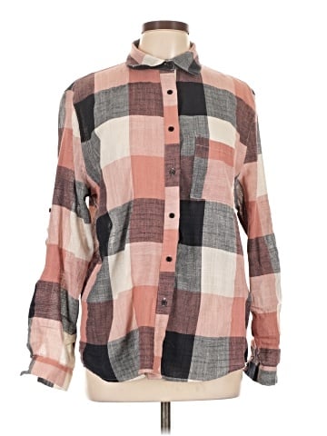 Adora Long Sleeve Button-Down Shirt (view 1)