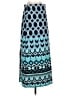 Chico's Print Teal Casual Skirt Size S - photo 2