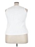 Unbranded 100% Polyester White Sleeveless Blouse Size 3X - photo 2