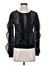 Express Black Long Sleeve Blouse Size S - photo 1