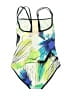 Assorted Brands Print Green One Piece Swimsuit Size 8 - photo 2