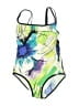 Assorted Brands Print Green One Piece Swimsuit Size 8 - photo 1