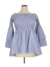 Juliette Blue Long Sleeve Blouse Size XL - photo 1