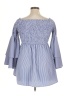Juliette Blue Long Sleeve Blouse Size XL - photo 2