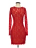 Express 100% Polyester Red Cocktail Dress Size XS - photo 1