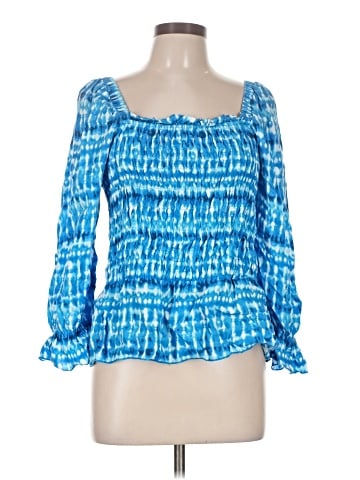 Tru Luxe Jeans 3/4 Sleeve Blouse (view 1)