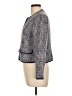 J.Crew Tweed Blue Gray Blazer Size 10 - photo 5