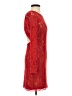 Express 100% Polyester Red Cocktail Dress Size XS - photo 4
