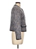 J.Crew Tweed Blue Gray Blazer Size 10 - photo 4