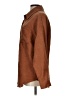 Unbranded 100% Polyester Brown Long Sleeve Blouse Size L - photo 5