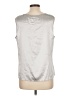 Chico's Silver Sleeveless Blouse Size Lg (2) - photo 2