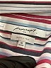 Foxcroft Stripes Ivory Long Sleeve Blouse Size 10 - photo 7