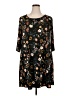 Nine Britton Floral Black Casual Dress Size 2X - photo 1