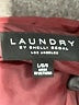 Laundry by Shelli Segal 100% Polyester Burgundy Coat Size L - photo 6