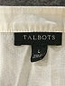Talbots Ivory Short Sleeve Blouse Size L - photo 7