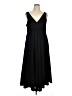 Unbranded Solid Black Casual Dress Size XL (estimated) - photo 1