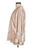 Vince Camuto Metallic Silver Long Sleeve Blouse Size L - photo 5