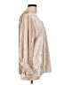 Vince Camuto Metallic Silver Long Sleeve Blouse Size L - photo 4