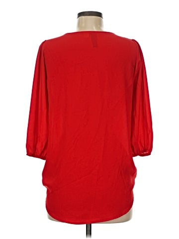 Buttons 3/4 Sleeve Blouse (view 2)