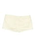 Express Solid Ivory Khaki Shorts Size 14 - photo 2