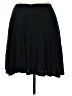 Unbranded Solid Black Casual Skirt Size XL - photo 2