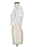 Shein White Short Sleeve Top Size 4 - photo 5