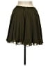 Madewell 100% Polyester Solid Green Casual Skirt Size 0 - photo 2