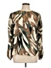 Shein 100% Polyester Brown Long Sleeve Blouse Size L - photo 1