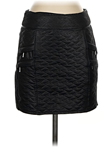 Hoss Intropia Faux Leather Skirt (view 1)