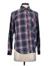 Rails Plaid Purple Long Sleeve Blouse Size XS - photo 1