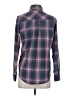 Rails Plaid Purple Long Sleeve Blouse Size XS - photo 2