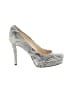 MICHAEL Michael Kors Houndstooth Ivory Gray Heels Size 7 - photo 1