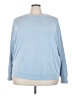 Nine Britton Blue Sweatshirt Size 3X - photo 1