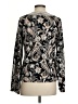 Boston Proper Silver Long Sleeve Blouse Size S - photo 2