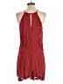 Karina Grimaldi 100% Rayon Solid Red Romper Size S - photo 2