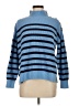 Ann Taylor LOFT Stripes Blue Pullover Sweater Size M - photo 1