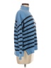 Ann Taylor LOFT Stripes Blue Pullover Sweater Size M - photo 4
