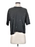 Old Navy Stars Gray Short Sleeve Blouse Size XS - photo 1