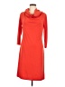 Natori Solid Orange Casual Dress Size M - photo 1
