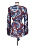 Rhode 100% Viscose Floral Red Blue Casual Dress Size 6 - photo 2