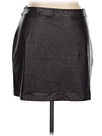 Leith Faux Leather Skirt (view 1)